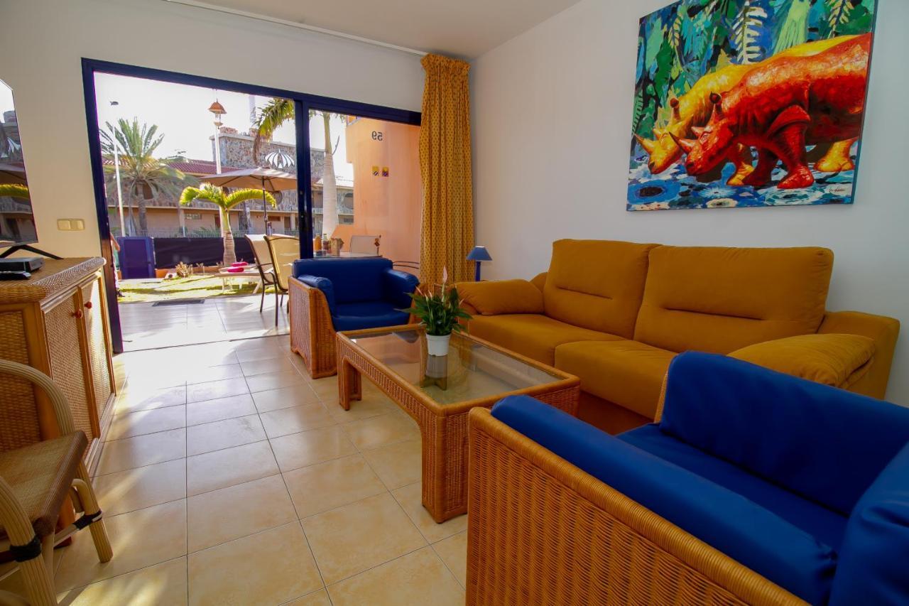 Duplex Meloneras With Free Wifi And Private Garden Villa Exteriör bild